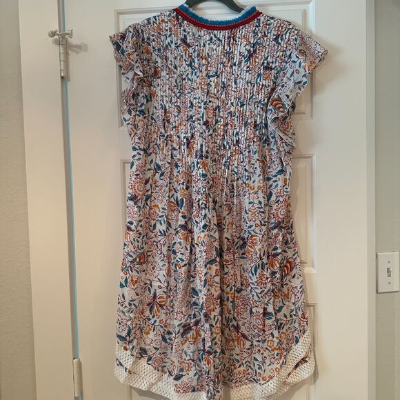 Poupette St Barth Sasha Floral MiniDress Size Medium - Picture 5 of 5